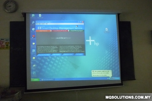 Fixing LCD Projectors For Schools In Penang 19