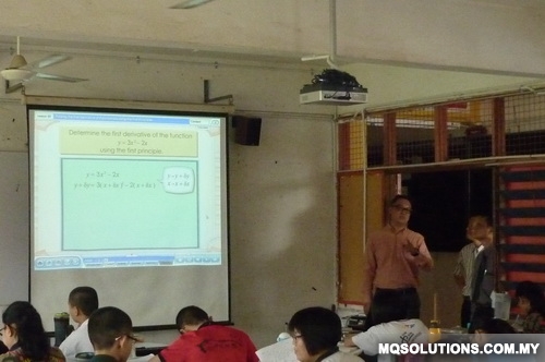 Fixing Of Multimedia Classroom In Enire Classes Of SMJK Sin Min Kedah 2
