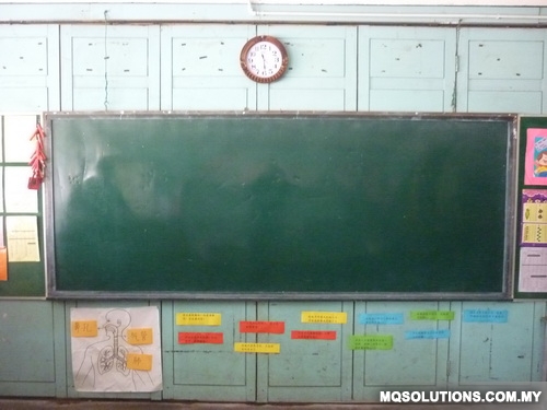 Fixing Of OC Environment Green Boards At Schools 03
